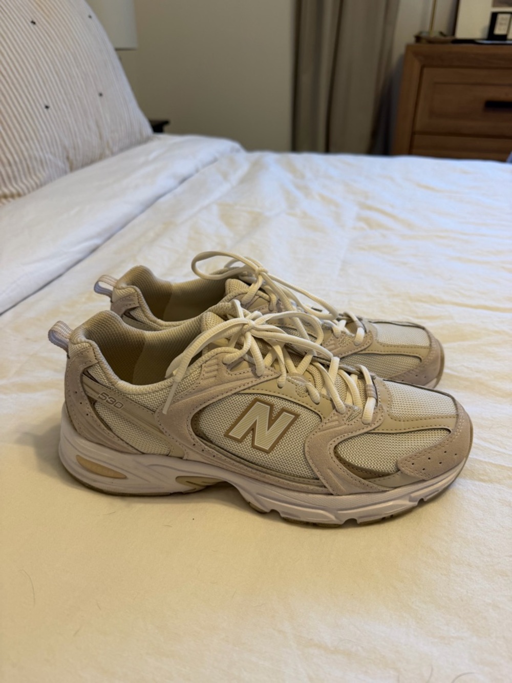 New Balance Neutral Beige/Tan 530 Sneakers